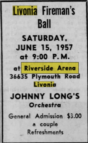 Riverside Arena - Jun 15 1957 Article (newer photo)